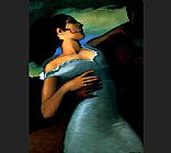 Bill Brauer Canvas Paintings - Last Dance for Me
